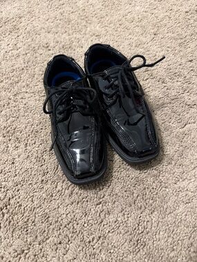 Toddler Boys Tux Shoes 10